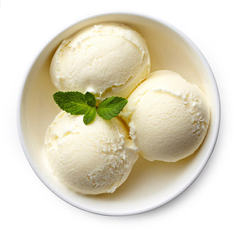 Image: Bowl of ice cream